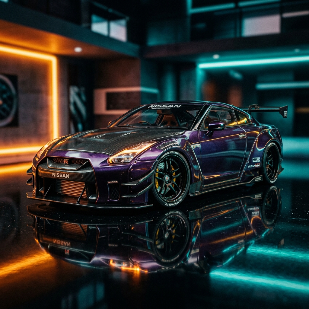 Sleek Diecast Collectible